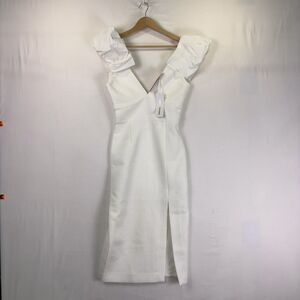 Rebecca Vallance V Neck Midi Dress